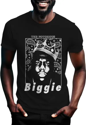 Swag Point Men’s Graphic T Shirts – 100% Cotton Casual Streetwear Hipster Hip Hop Tshirts Short Sleeve Print Tops