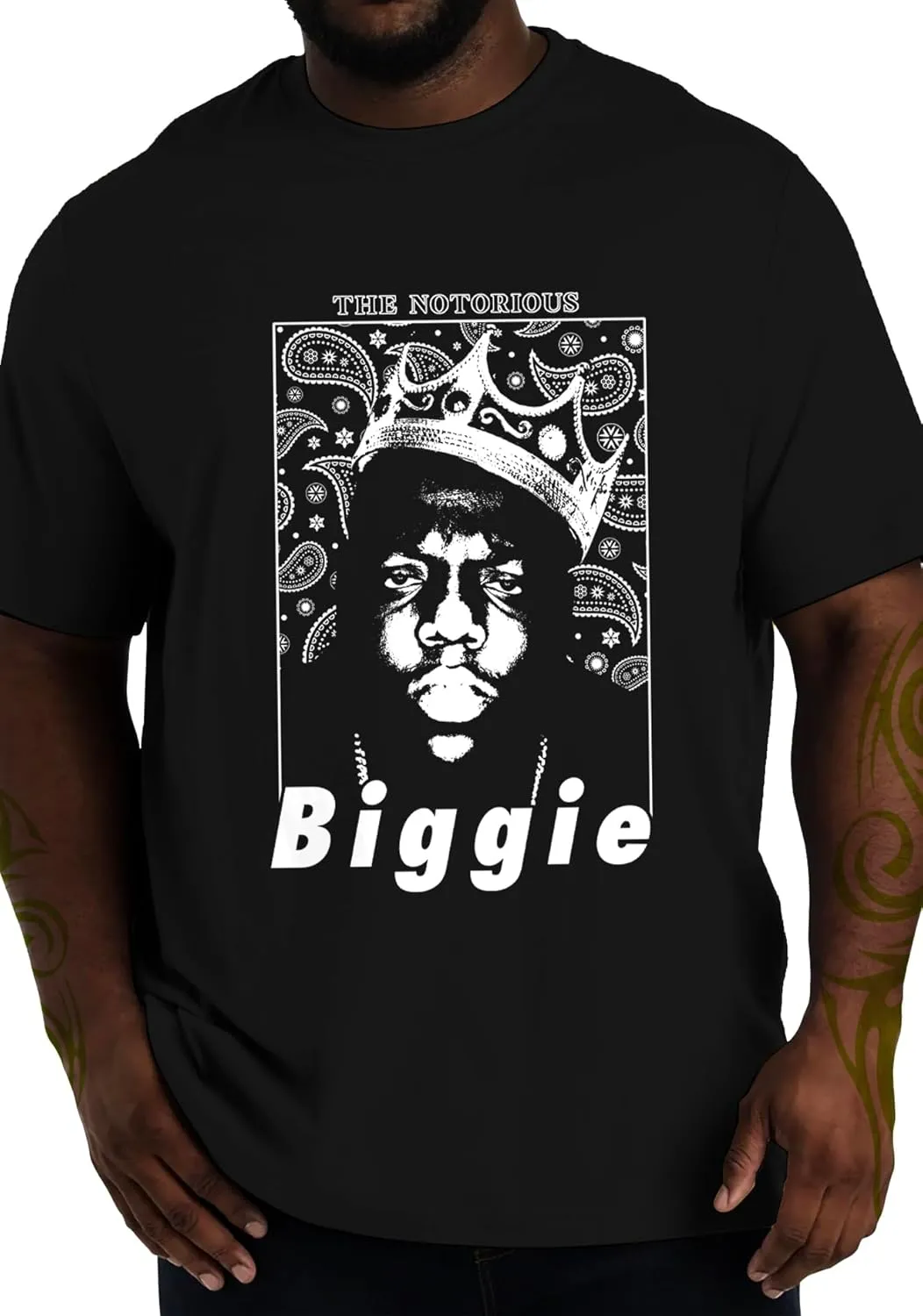Swag Point Men’s Graphic T Shirts – 100% Cotton Casual Streetwear Hipster Hip Hop Tshirts Short Sleeve Print Tops