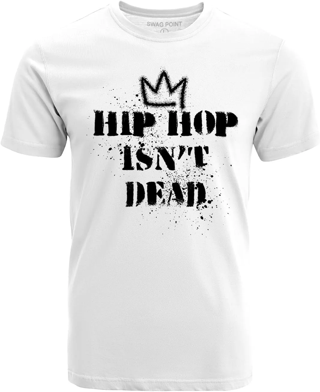 Swag Point Men’s Graphic T Shirts – 100% Cotton Short Sleeve Urban Casual Tops Streetwear Hip Hop Hipster Crewneck Tee