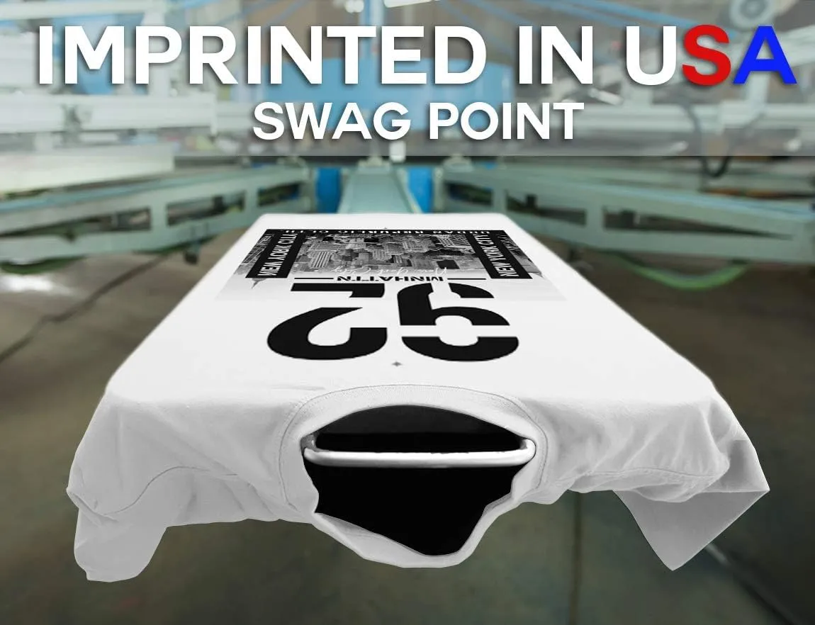 Swag Point Men’s Graphic T Shirts – 100% Cotton Short Sleeve Urban Casual Tops Streetwear Hip Hop Hipster Tee