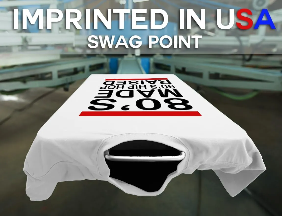 Swag Point Men’s Graphic T Shirts – 100% Cotton Short Sleeve Urban Casual Tops Streetwear Hip Hop Hipster Tee