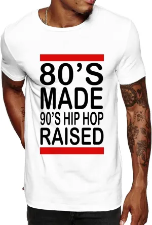 Swag Point Men’s Graphic T Shirts – 100% Cotton Short Sleeve Urban Casual Tops Streetwear Hip Hop Hipster Tee