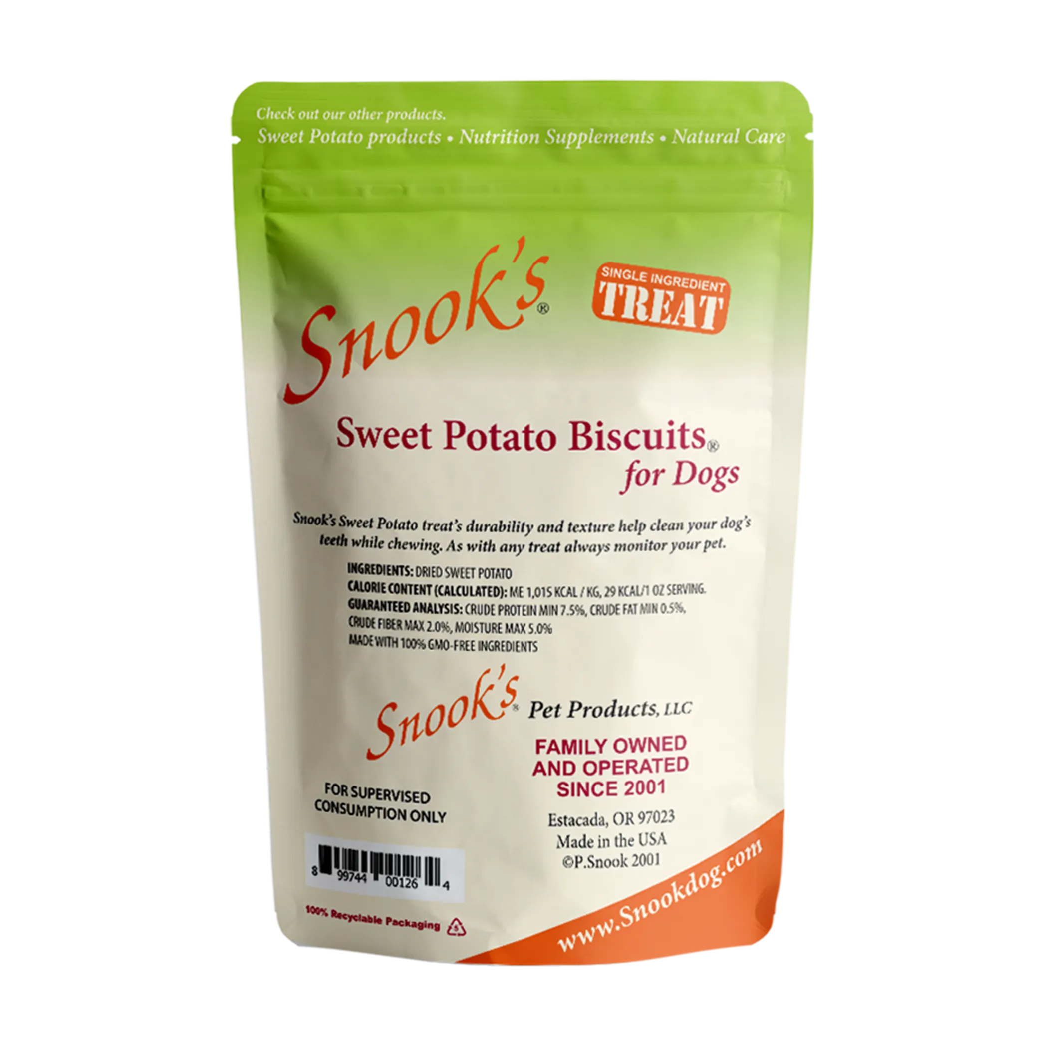 Sweet Potato Dog Biscuits - Small, biscuit-size pieces