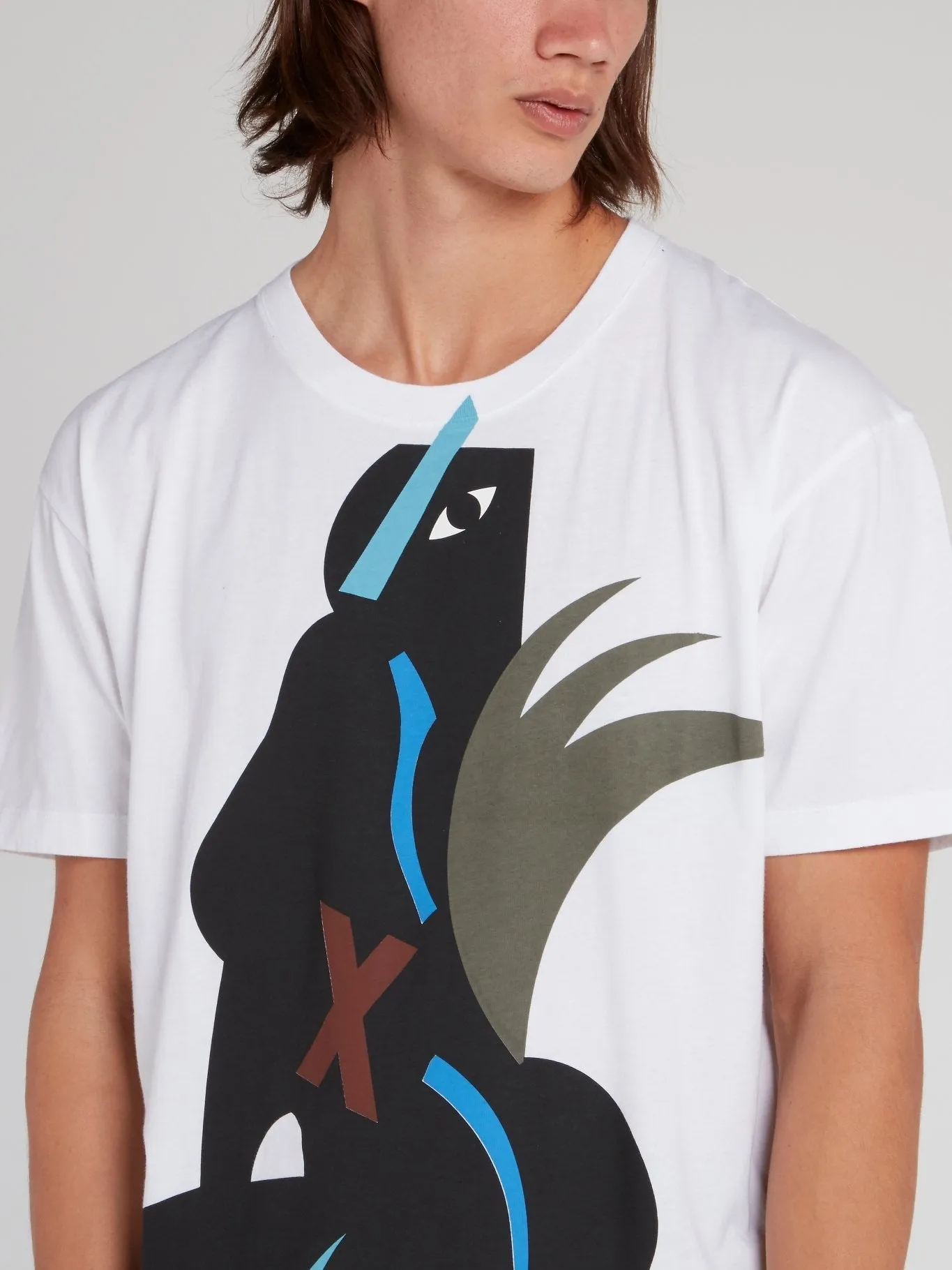 Swizz Beatz White Printed T-Shirt