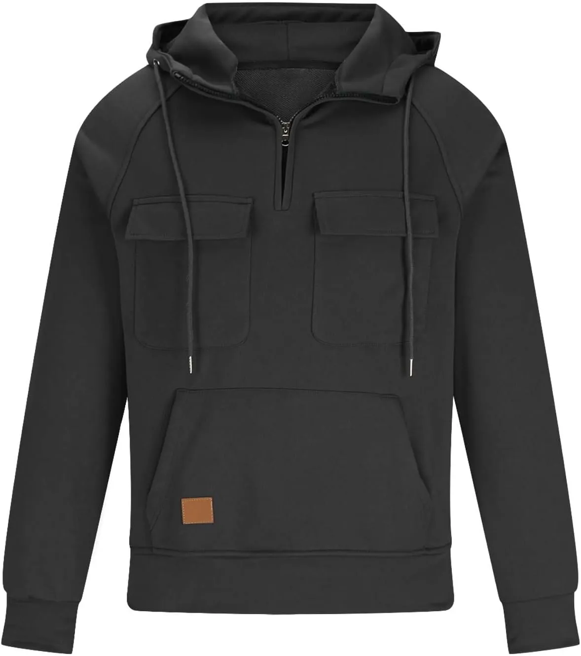 Tactical Sweatshirts for Men Hoodies Winter Long Sleeve Workout Gym Cargo Pullover Sports Outdoor Fashion Jackets