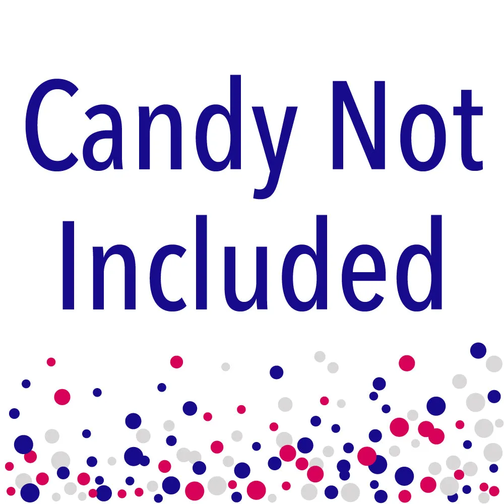 Tan Checkered Party - DIY Clear Goodie Favor Bag Labels - Candy Bags with Toppers - Set of 24
