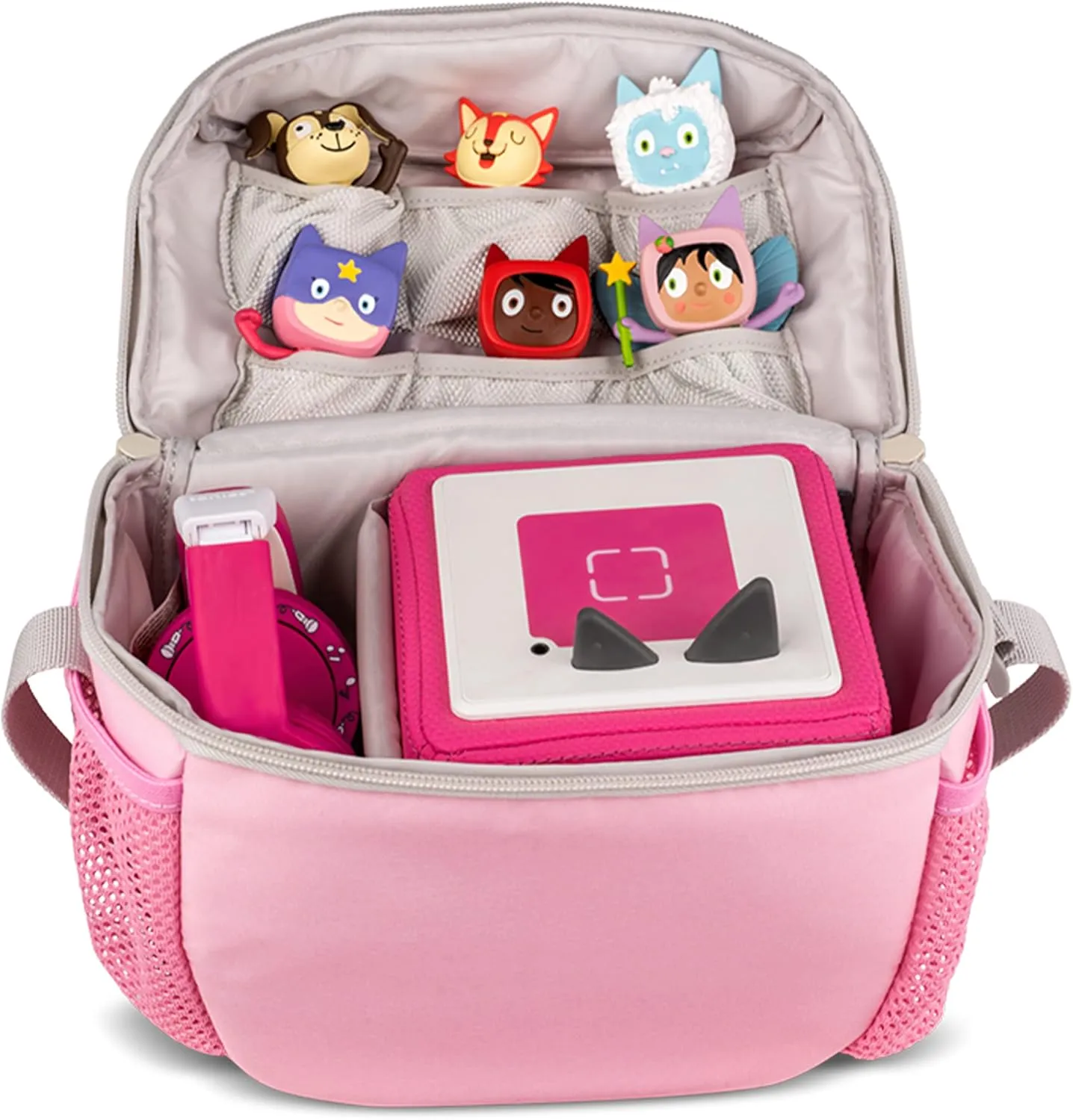 Tonies Character Bag - Travel Bag for your Toniebox, Headphones, Charging Station, and 6 Figurines - Fairy