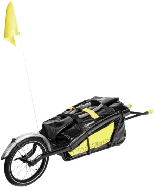 Topeak TTR-TX Journey Trailer TX and Drybag Black 161 x 50 x 45 cm / 63.4” x 19.7” x 17.7”