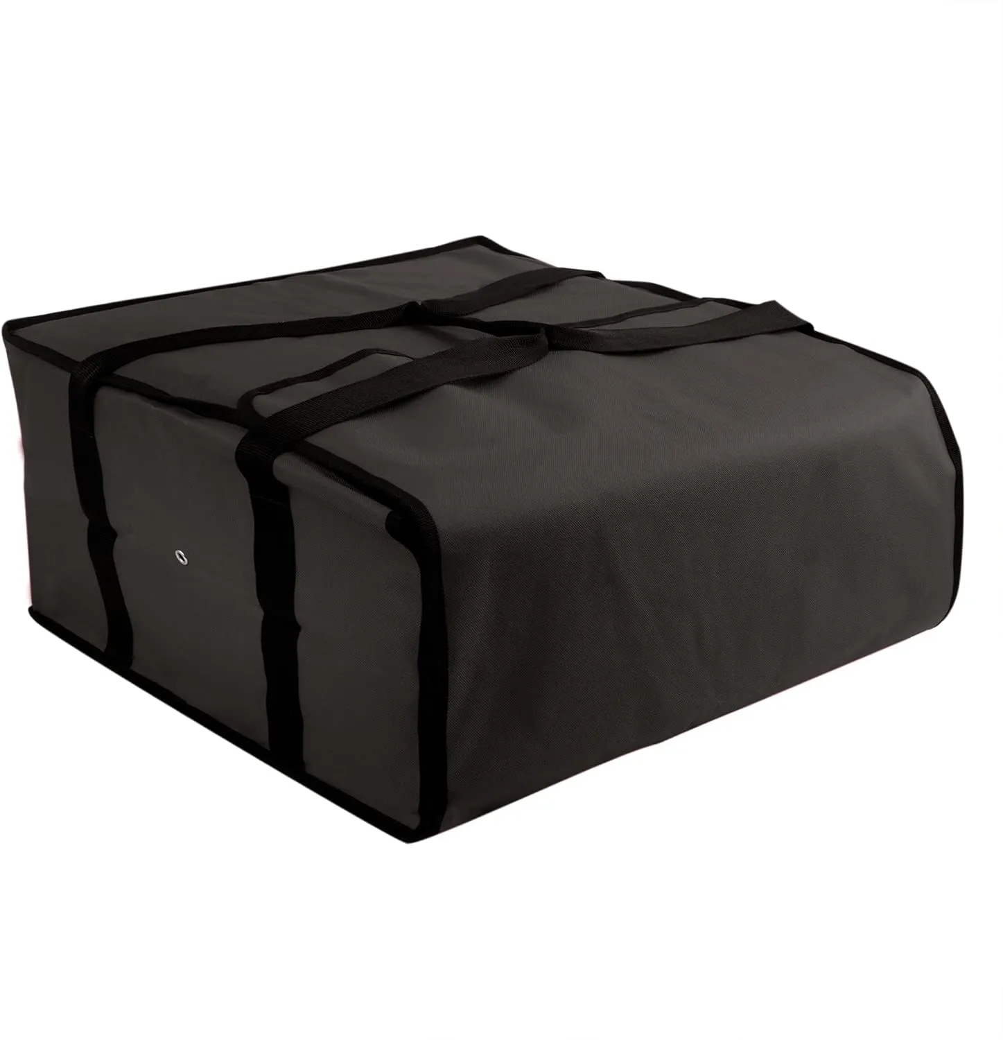 Trail maker Insulated Pizza Bags for Delivery, Food Carrier Delivery Bag 20x20x12 Food Bag for Personal and Professional Use | Holds up to 4 Fresh Pizzas (Black)