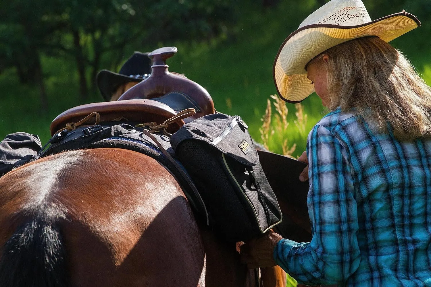 TrailMax 500 Series Insulated & Padded Back Saddle Bags for Trail Riding; Padded & Insulated Saddle Bags for Horses; Padded & Insulated Trail Bags for Horses