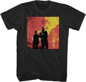 Twenty One Pilots TOP Album Cover Adult Black Short Sleeve T Shirt Alternative Rock Graphic Tees