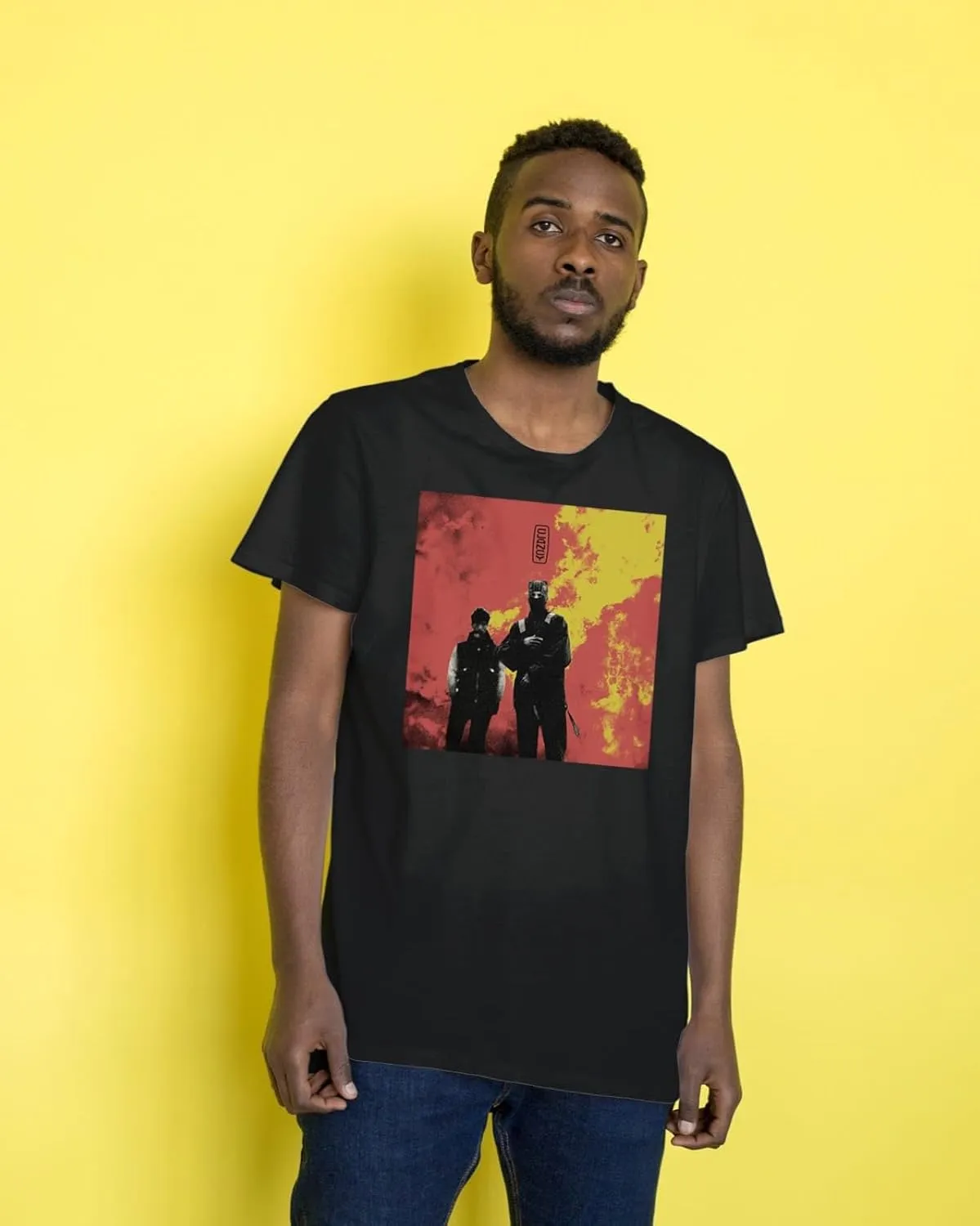 Twenty One Pilots TOP Album Cover Adult Black Short Sleeve T Shirt Alternative Rock Graphic Tees