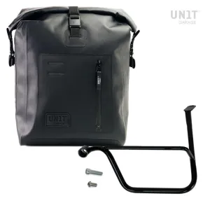 UNIT GARAGE KHALI SIDE PANNIER IN TPU   LEFT SUBFRAME TRIUMPH SPEED TWIN 1200 (2019 UNTIL NOW)