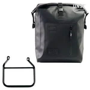 UNIT GARAGE KHALI SIDE PANNIER IN TPU   RIGHT SUBFRAME TRIUMPH SCRAMBLER 400 X AND SPEED 400