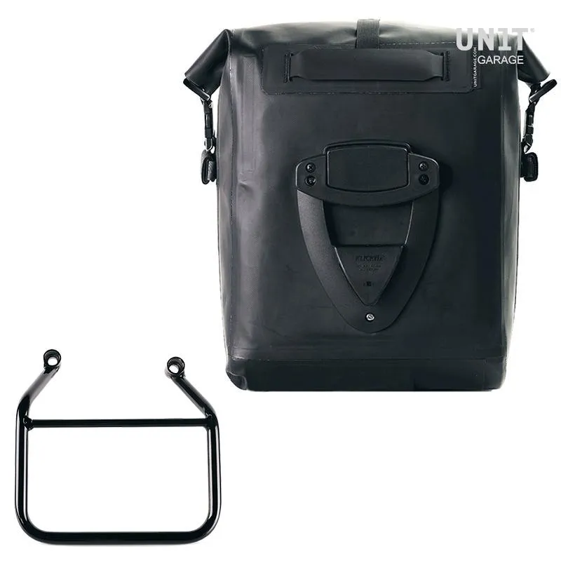 UNIT GARAGE KHALI SIDE PANNIER IN TPU   RIGHT SUBFRAME TRIUMPH SCRAMBLER 400 X AND SPEED 400