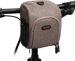 UPANBIKE Bike Handlebar Bag,Mountain Bike Pouch Multifunctional Bicycle Front Frame Top Tube Storage Bag with Shoulder Strap and Rain Cover