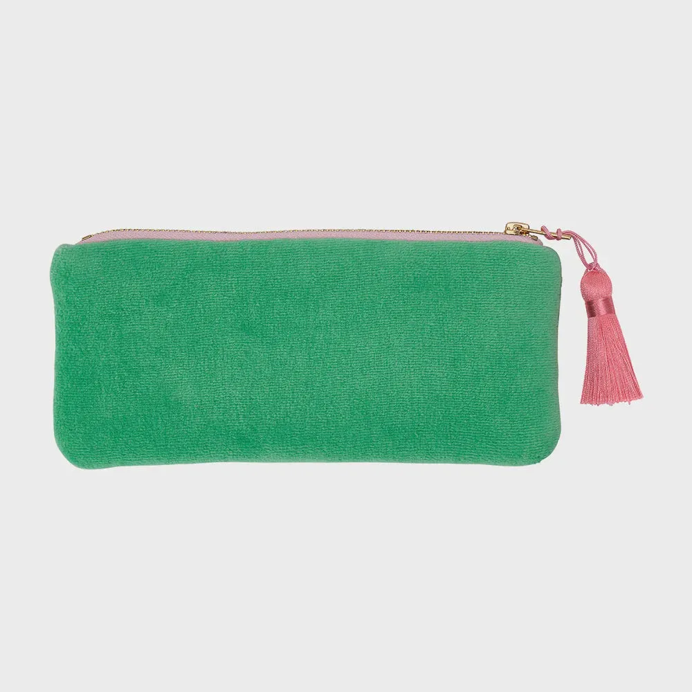 Velvet Makeup Pouch