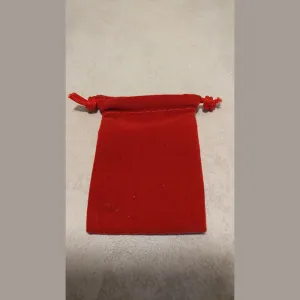 Velvet Red Pouch (3" x 2 1/4")