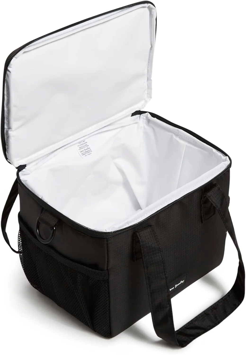 Vera Bradley Women's Recycled Ripstop Lunch Cooler, Black, One Size