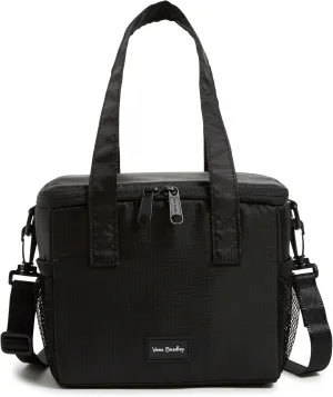 Vera Bradley Women's Recycled Ripstop Lunch Cooler, Black, One Size
