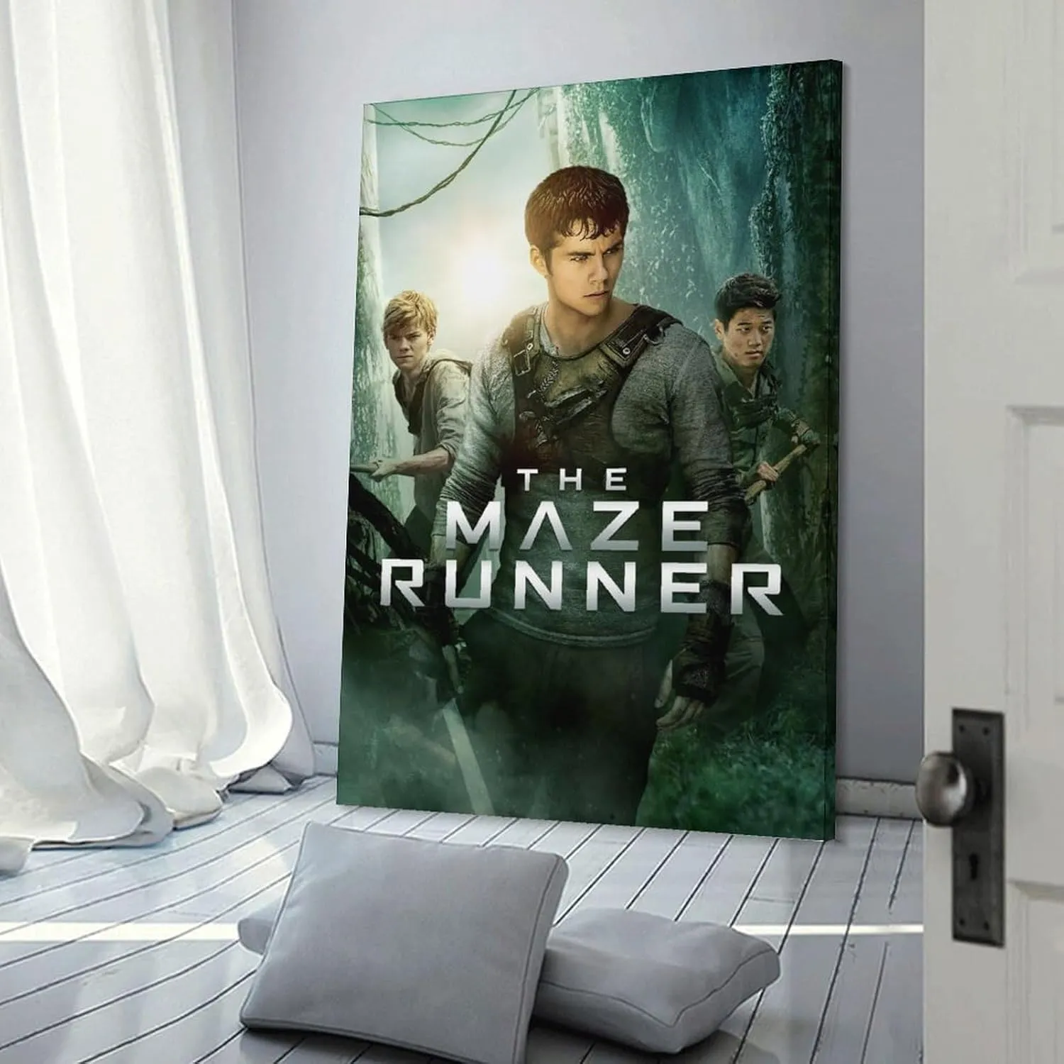 Wall Posters The Maze Runner Movie Posters Poster Decorative Painting Canvas Wall Art Living Room Posters Bedroom Painting 12x18inch(30x45cm)