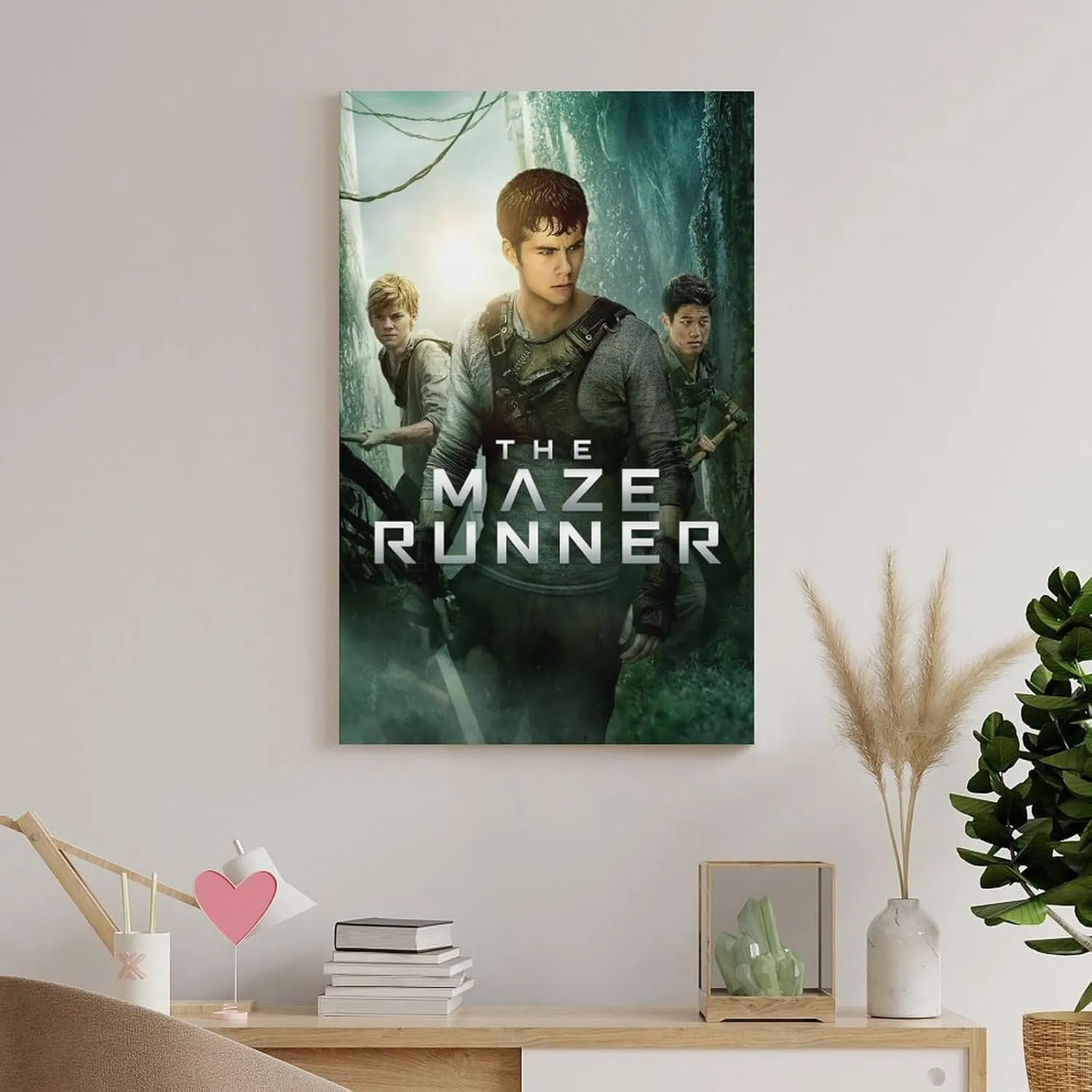 Wall Posters The Maze Runner Movie Posters Poster Decorative Painting Canvas Wall Art Living Room Posters Bedroom Painting 12x18inch(30x45cm)