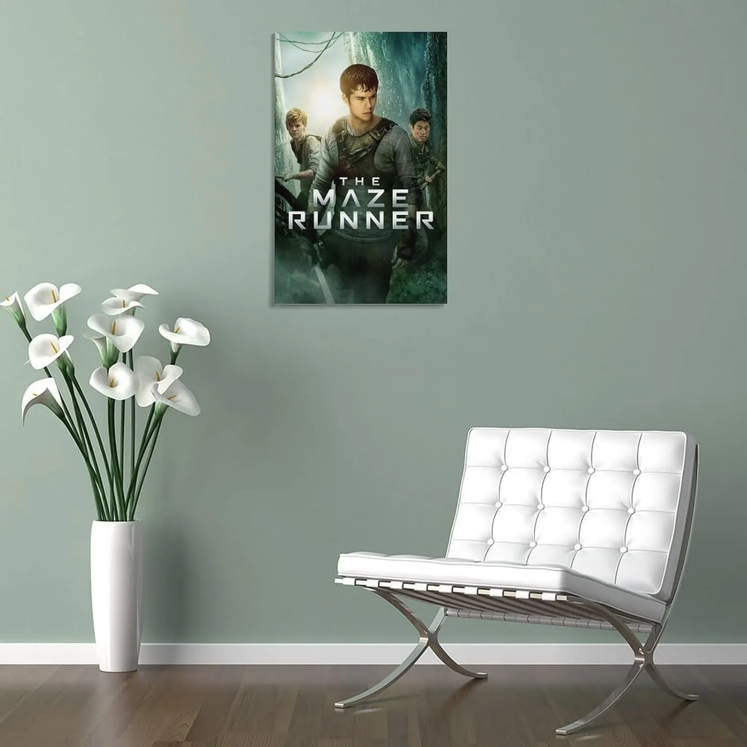 Wall Posters The Maze Runner Movie Posters Poster Decorative Painting Canvas Wall Art Living Room Posters Bedroom Painting 12x18inch(30x45cm)
