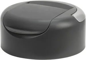 W&P Porter Drink Through Lid for Insulated Water Bottles, Leak-Proof, Carrying Handle, BPA Free, Charcoal
