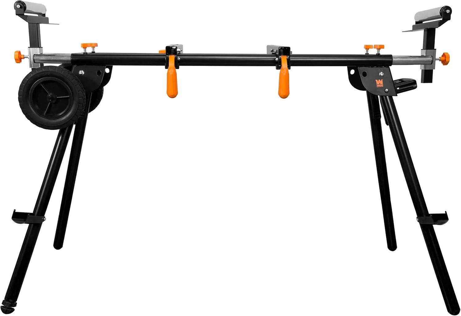 WEN Miter Saw Stand, Collapsible and Rolling with 3 Onboard Outlets (MSA330)