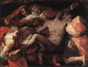 WGZGEFLEB Famous Painting Decorative Poster Artwork Wall Art Pietà Rosso Fiorentino Animal Pictures for Home Decor 60x90cm