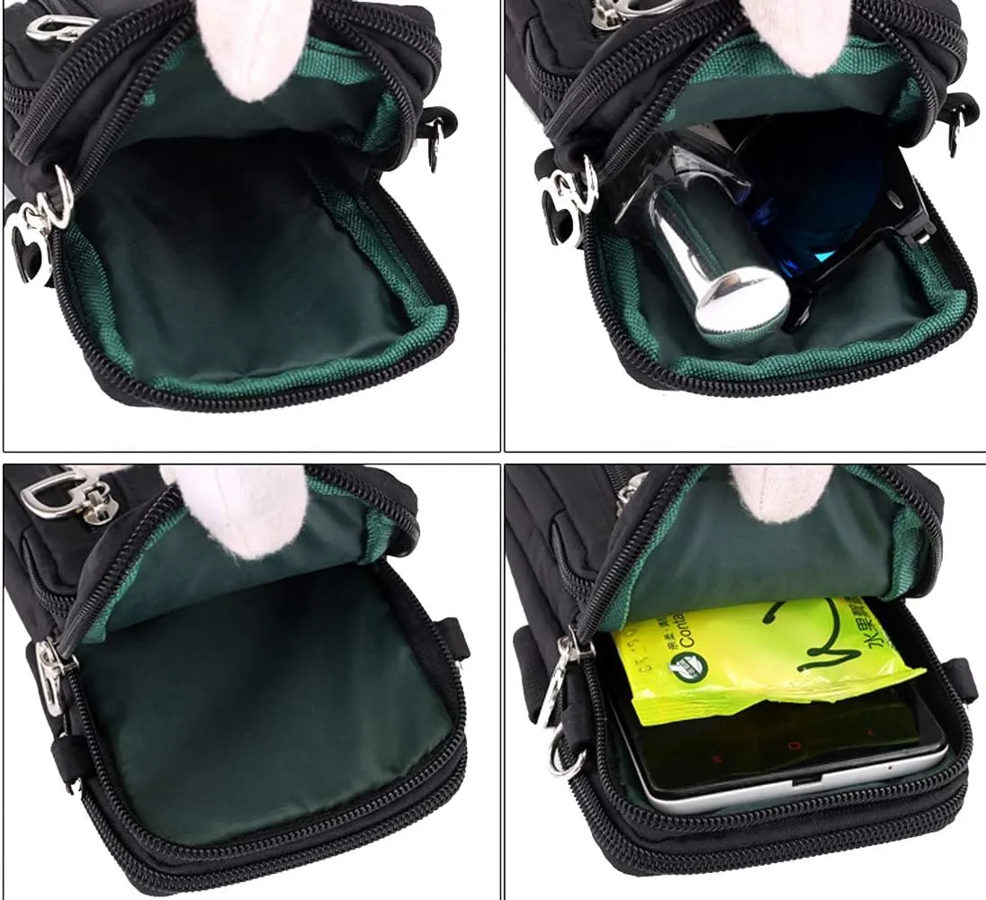 Women Crossbody Cell Phone Purse Case Armband Bag for iPhone 12 13 Mini 14 15 Plus 11 Pro Max Google Pixel 6a 7a 8a 6 7 8 Pro