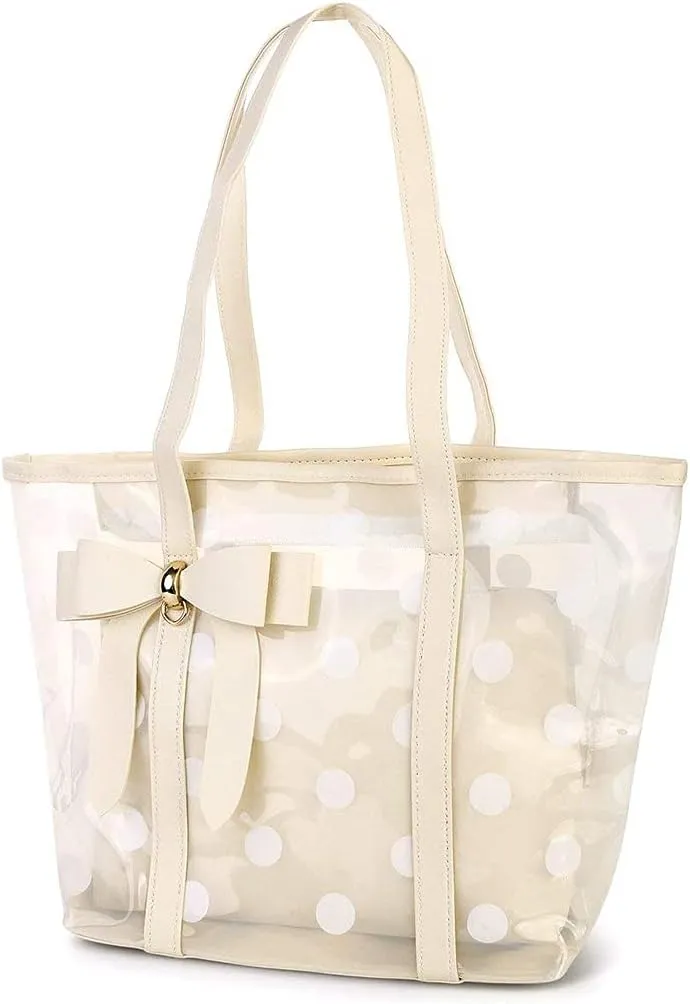 Women's Clear Tote Bags Multi-Use Shoulder bag Handbag Beach bag Shopping Bag