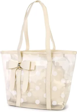 Women's Clear Tote Bags Multi-Use Shoulder bag Handbag Beach bag Shopping Bag
