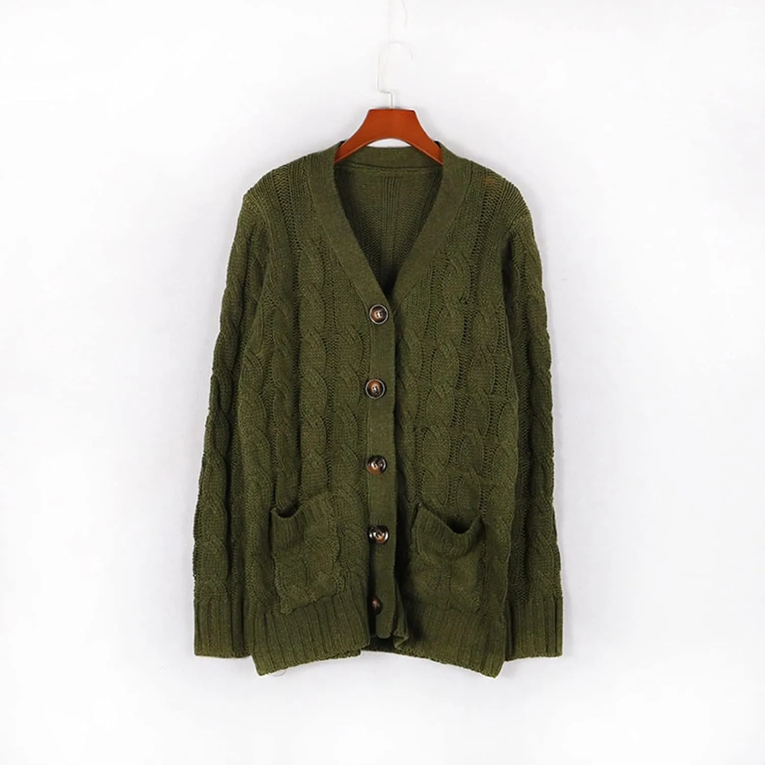 Women's Lightweight Cardigan Sweaters Casual Long Sleeve Open Front Drop Shoulder Oversized Fall Trendy Knitwear
