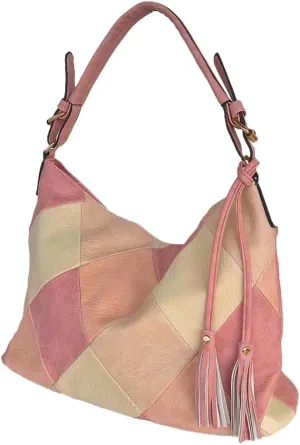 Women's PU Leather Tote Bag Retro Large Shoulder Crossbody Bag Checkered Handbag Top Handle Purse Satchel