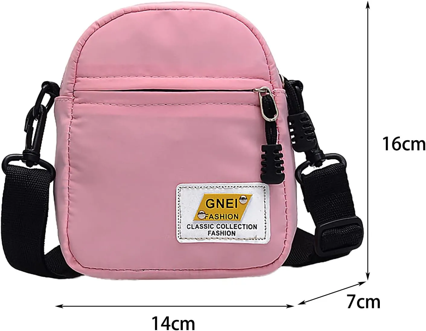 Women's Waterproof Leather Crossbody Purses Cross Body Shoulder Bags with Keyholder Summer Beach Bag(One Size)