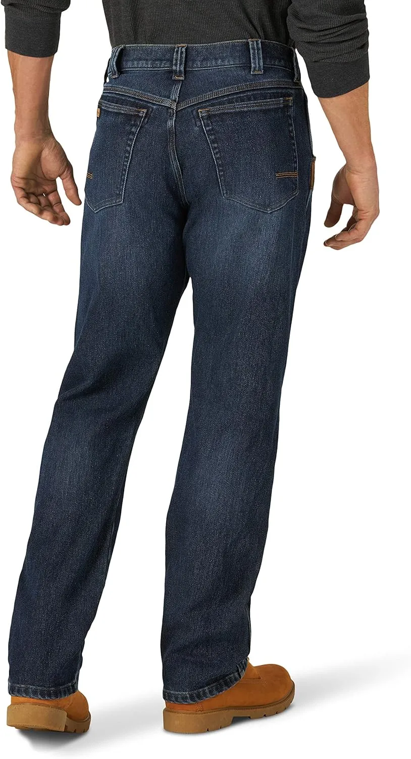 Wrangler Men's Five Pocket Single Layer Insulated Jean