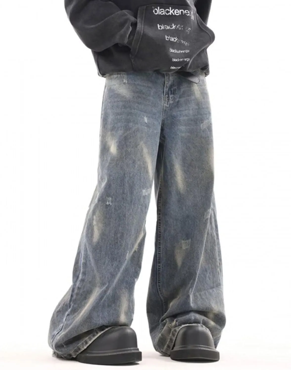 Y2k Hip Hop Pants Vintage Baggy Jeans Men Skater Streetwear Jeans Aesthetic Oversized Pants