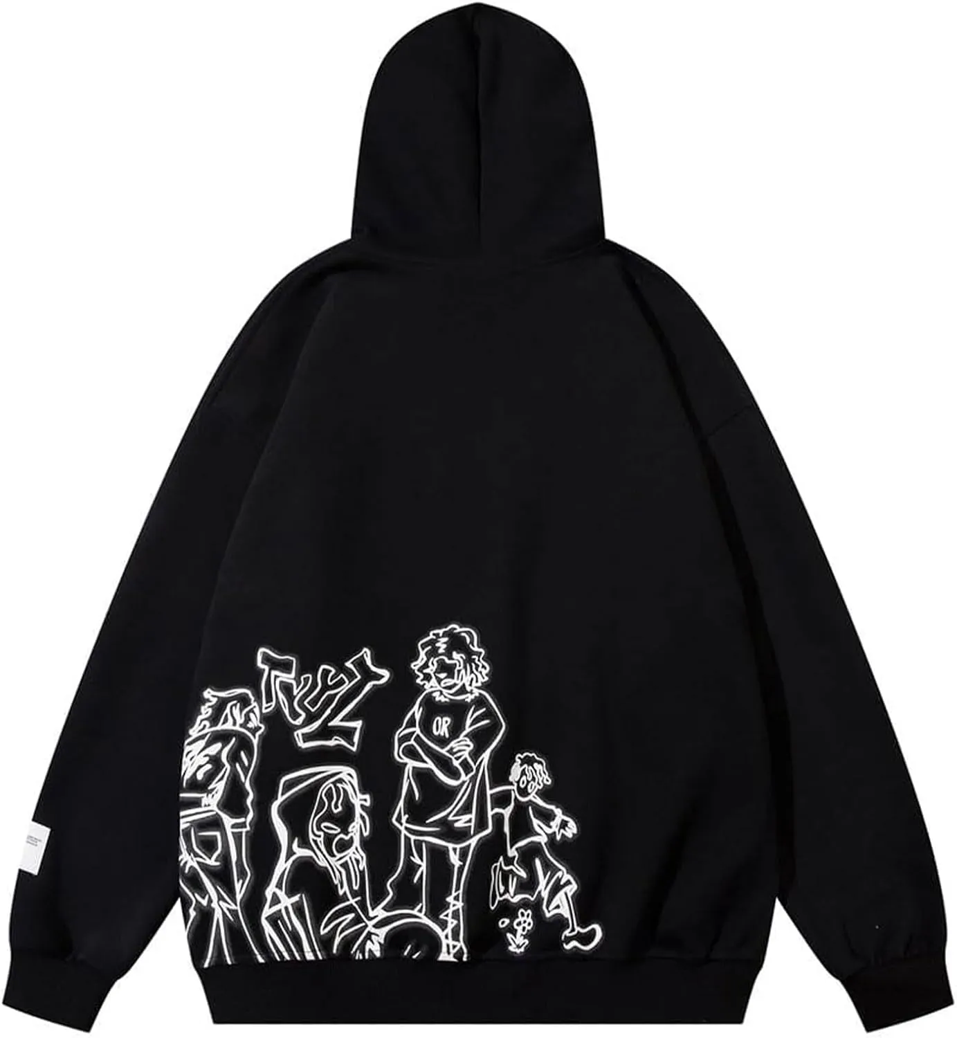 Y2k Hoodie Men Women Aesthetic Graphic Hoodies Pullover Sweatshirt Hip Hop Goth Grunge Harajuku Jacket