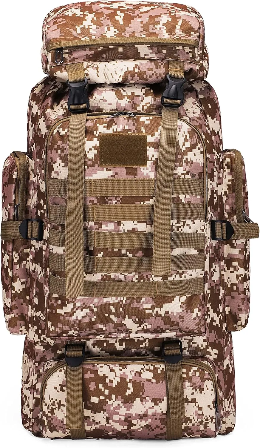 YFREAL 80L Hiking Camping Backpack,Hunting Backpack for Outdoor,Backpack Waterproof,Tactical Backpack for Men Women