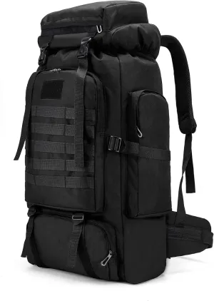 YFREAL 80L Hiking Camping Backpack,Hunting Backpack for Outdoor,Large Pack Waterproof,Tactical Backpack for Men Women
