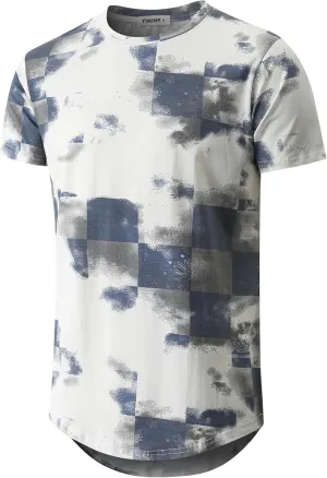 YININF Mens Hipster Hip Hop Short Sleeve Print T-Shirt Shirts Men