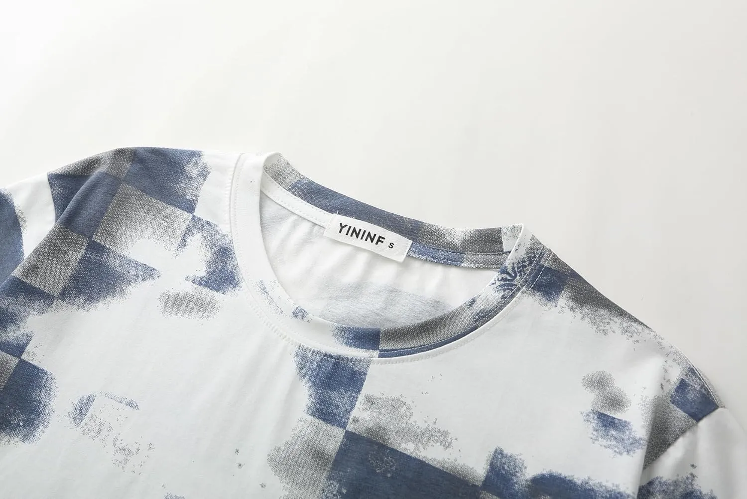 YININF Mens Hipster Hip Hop Short Sleeve Print T-Shirt Shirts Men