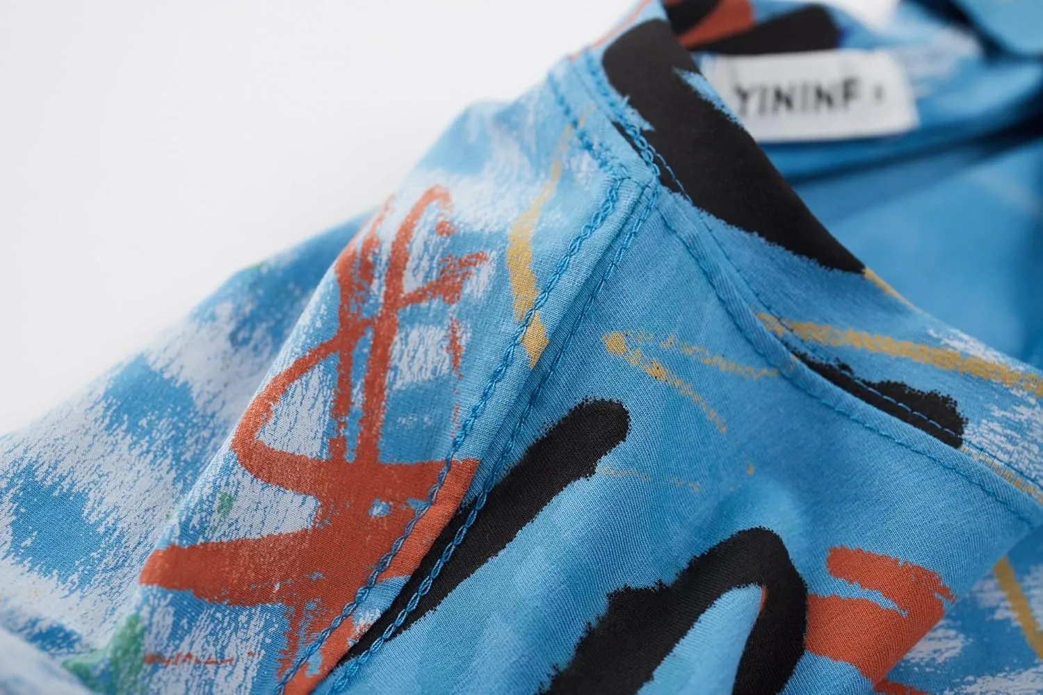 YININF Mens Hipster Hip Hop Short Sleeve Print T-Shirt Shirts Men