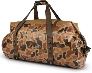Yukon Outfitters High Country Dry 100L Duffel | Waterproof Roll-Top Gear Bag with Welded Seams, TPU Shell & MOLLE Attachments - Vintage Camo